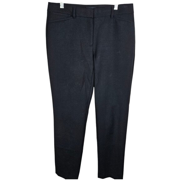 White House Black Market Women's Pants Size 6L Black Slim Ankle WHBM Tall‎ Long - Picture 13 of 13